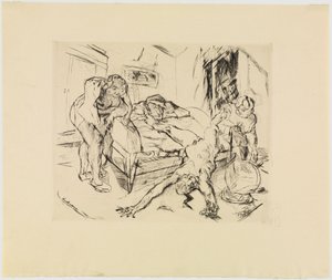 Natten av Max Beckmann