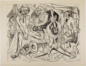 Natten av Max Beckmann