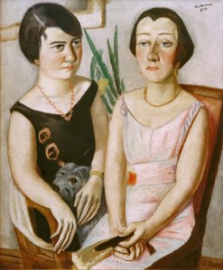 Dobbeltportrett av Max Beckmann