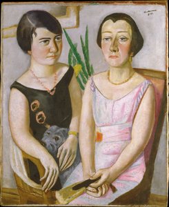 Dobbeltportrett av Max Beckmann