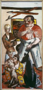Familieportrett George av Max Beckmann