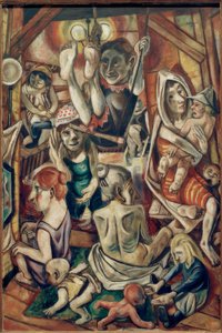 Damebad av Max Beckmann
