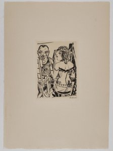 Garderobe av Max Beckmann