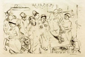 Stor operasjon av Max Beckmann