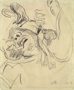 Hodeoperasjonspasient av Max Beckmann