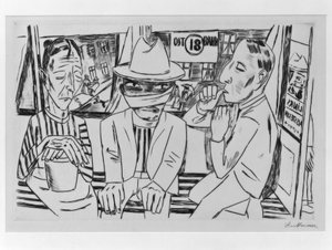 I trikken av Max Beckmann