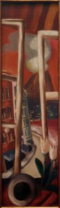 Landskap med Vesuv av Max Beckmann