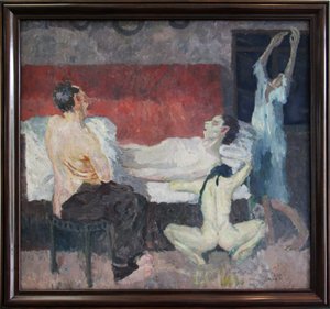 Stor dødsscene av Max Beckmann