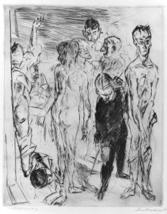 Mønstring av Max Beckmann