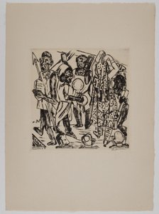 «Svart dans» av Max Beckmann