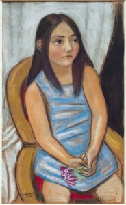 Portrett av Margarete Wichert av Max Beckmann
