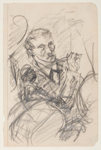Portrett av Piper (utgiveren) av Max Beckmann