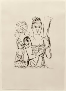 Skytegalleri av Max Beckmann