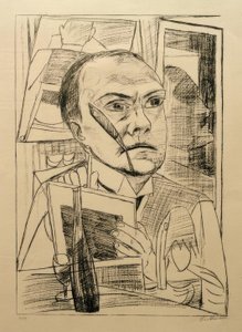 Til og med på hotellet av Max Beckmann