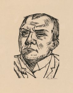 Selvportrett av Max Beckmann