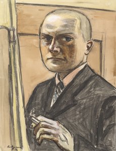 Selvportrett av Max Beckmann