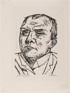 Selvportrett av Max Beckmann