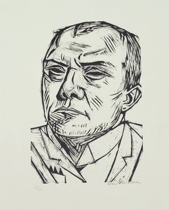 Selvportrett av Max Beckmann