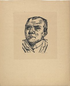Selvportrett av Max Beckmann