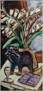 Stilleben med fingerbøl av Max Beckmann