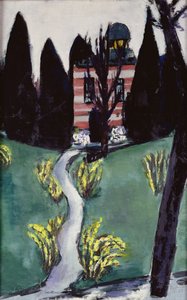 Stourdza-kapellet i Baden-Baden av Max Beckmann