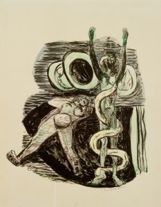 Fall of Man av Max Beckmann