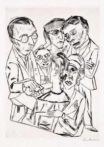 Kunstneren i samfunnet av Max Beckmann