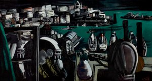 Havnen i Genova av Max Beckmann