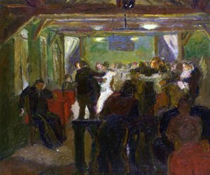 Den lokale dansen av Max Beckmann