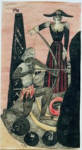 Venus og Mars av Max Beckmann