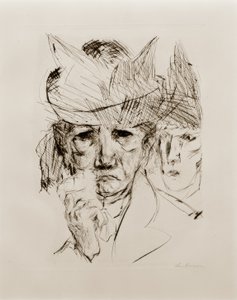 Gråtende kvinne av Max Beckmann