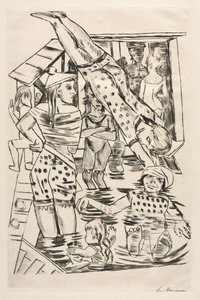 Kvinners bad av Max Beckmann