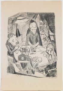 plate 5: Sult av Max Beckmann