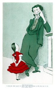 Matthew Arnold 1822-1888 og hans niese, 1904. av Henry Maximilian Beerbohm