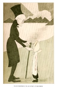 William Wordsworth i Lake District, ved Cross-Purposes, 1904.