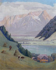 fjellvann av Max Kahrer