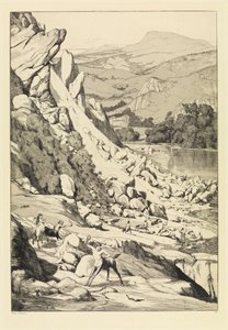 Jordskred (Intermezzi, opus IV, blad 6) av Max Klinger