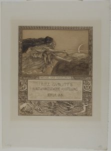Kort til Gurlitt-utstillingen: Fantasi og barnekunstneren av Max Klinger