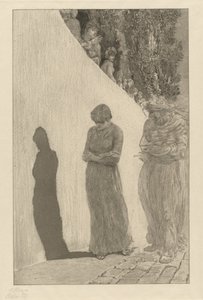 Vanære Schande: pl. 9, 1878. av Max Klinger