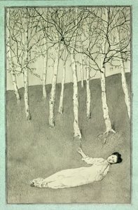 Tidlig vår (gravering) av Max Klinger