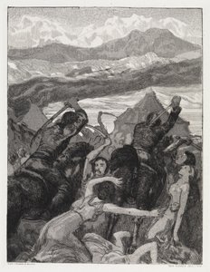 Innbrudd (Telt, Opus XIV, 1. del, nr. 14) av Max Klinger