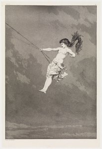 Intermezzo (Første intermezzo) (Redninger av ovidiske ofre, Opus II, blad 6) av Max Klinger