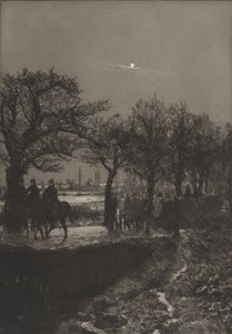 Marsdager III, fra Dramaer opus IX av Max Klinger