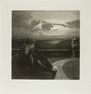Night, fra On Death Part I av Max Klinger