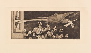 Opus VI, fra Paraphrase on the Finding of a Glove, 1881. av Max Klinger
