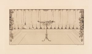 Opus VI, fra Paraphrase on the Finding of a Glove, 1881. av Max Klinger