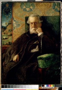 ""Portrett av doktor von Meyer"" Maleri av Max Klinger (1857-1920) Mål 111,3x80,2 cm Mikalojus Konstantinas Ciurlionis Fine Arts Museum, Kaunas, Litauen av Max Klinger