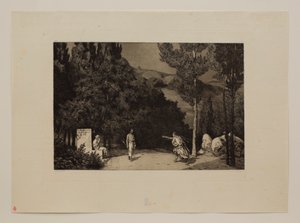 Pyramus og Thisbe III av Max Klinger
