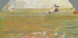 Havguder i havet av Max Klinger