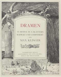 Tittelside av Max Klinger